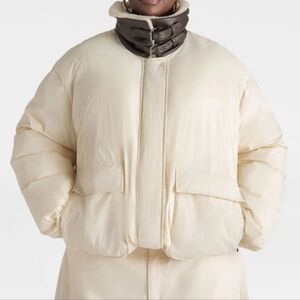 KBB by KAHLANA Women's "The Utility Puffer Coat" - Cream